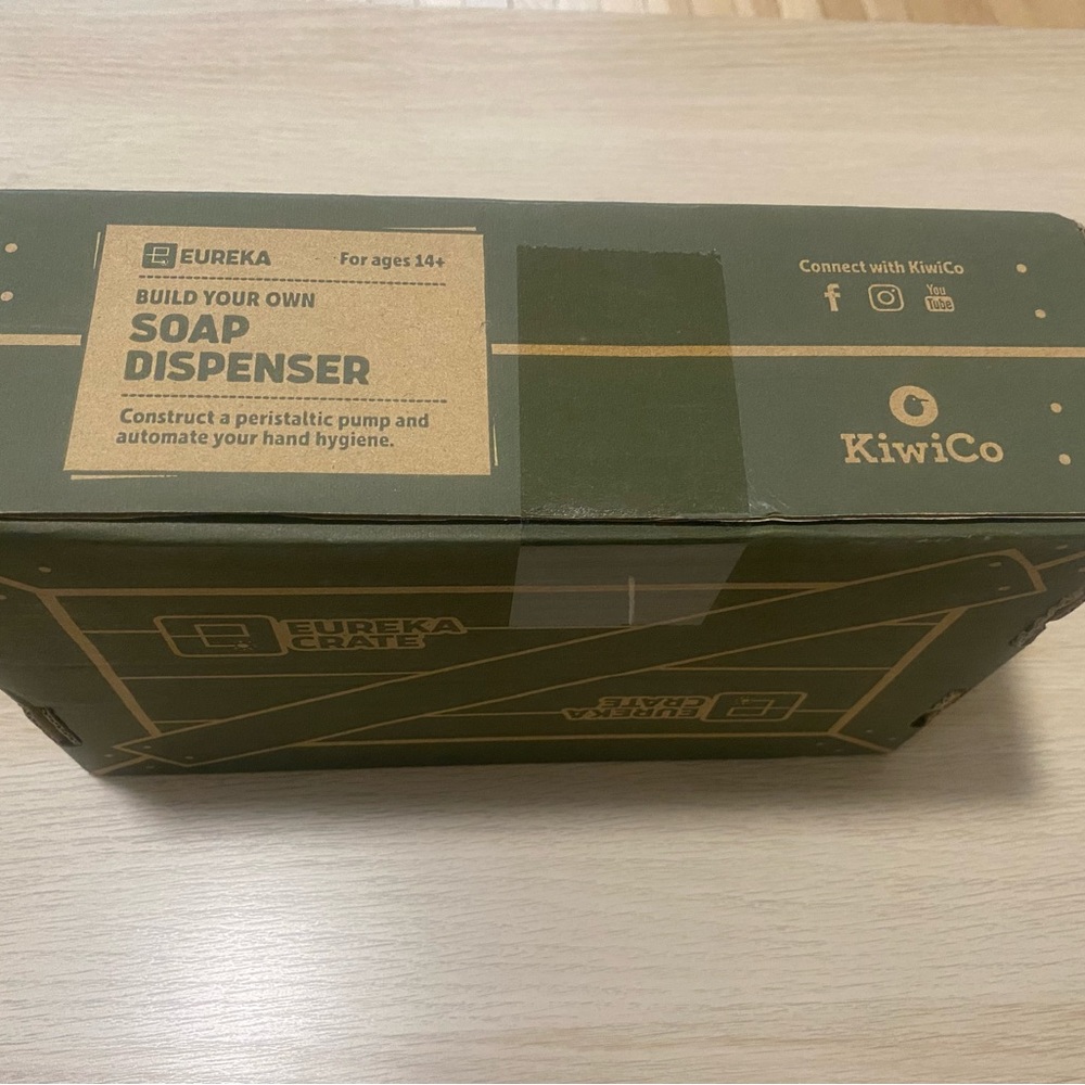 KIWICO Eureka box DIY Soap Dispenser